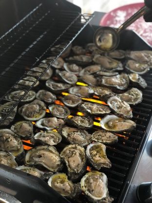 Charbroiled Oysters Recipe, Chargrilled Oysters Recipe, Grilled Seafood Recipes, Oyster Roast, Grilled Oysters, Oyster Recipes, Grilled Seafood, Seafood Dinner, On The Grill