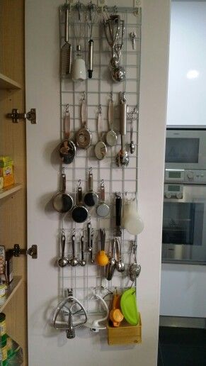 How To Organize Measuring Cups And Spoons, Measuring Spoon Storage, Measuring Spoons And Cups, How To Store Measuring Cups And Spoons, Measuring Cup Storage Ideas, Bakery Kitchen Organization, Storing Measuring Cups And Spoons, Display Measuring Cups And Spoons, Cups Storage Ideas