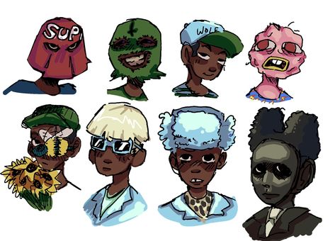 Samanta! 🎭 // CHROMAKOPIA (@Samanta_IMP) on X Tyler The Creator Characters, Tyler The Creator Eras, Tyler The Creator Art Drawings, Tyler The Creator Doodles, Character Doodles, Tyler The Creator Wallpaper, Tyler The Creator, Doja Cat, Funky Art