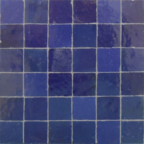 Cobalt Blue Tile, Blue And White Kitchens, Kitchen Tile Mosaic, House Mosaic, Cement Bathroom Floor, Blue Tile Floor, Floor Detail, Maine Kitchen, Cement Bathroom