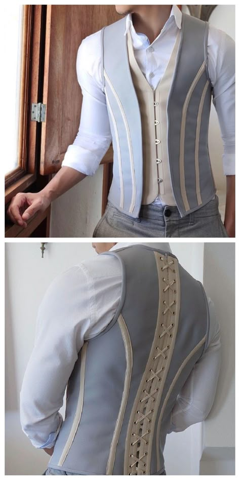 Men’s Corset, Corset Outfit Men, Male Corset Outfit, Corset Vest Men, Mens Corset Vest, Men Corsets, Men Corset, Male Corset, Corset Outfits