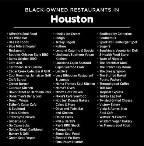 Black Owned Restaurants, Ethiopian Restaurant, Dallas Food, Soul Food Restaurant, Craft Burger, Cajun Seafood, Foods To Try, Louisiana Cajun, Houston Food