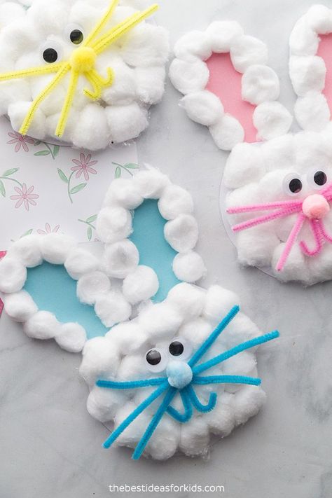 Bunny Craft - The Best Ideas for Kids Easter Crafts Preschool, Easter Crafts For Toddlers, Bunny Templates, Bunny Craft, Fun Easter Crafts, Easy Easter Crafts, Easter Bunny Crafts, Easter Projects, Easter Art