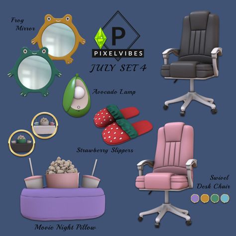 Pixel Vibes Sims 4, Sims Room Cc, Sims 4 Piercings, Build Buy Cc, Sims Furniture, The Sims 4 Pc, Furniture Cc, Cc Sims4, Sims 4 Expansions