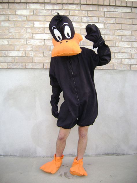 Daffy Duck Costume, Daffy Duck Costume Diy, Scrooge Mcduck Costume, Ducktales Costume, Duff Man Costume, Aflac Duck Costume, Bugs Bunny Costume, Daisy Duck Costume, Belle Halloween