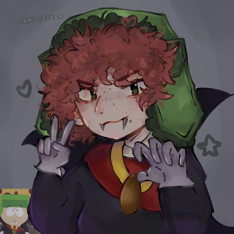 dude i need to stop changing my artstyle so much i just love fhem all sobs Vampire Kyle South Park, Vampire Kyle, My Artstyle, South Park Game, Kyle South Park, Style South Park, Kyle Broflovski, Goin Down, South Park Characters