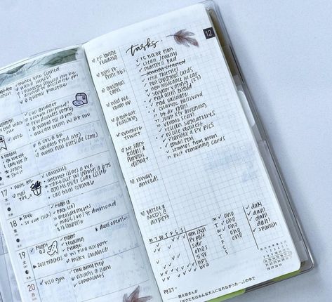 Bullet Journal Examples, Bullet Journal Weekly Spread Ideas, Hobonichi Ideas, Weekly Spread Ideas, Journal Weekly Spread, Bullet Journal Weekly, Bullet Journal Key, Study Planner Printable, Journal Weekly