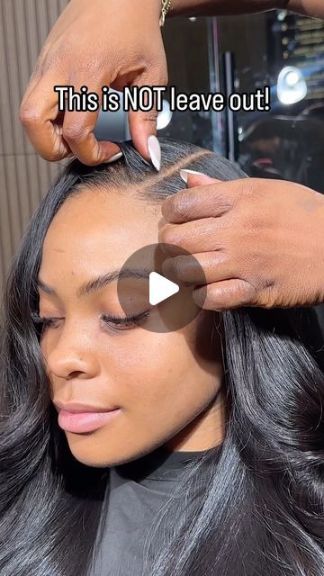 Blending Lace Front Wig, Behind Hairline Closure, Behind The Hairline Closure, 2x6 Closure Sew In Side Part, Minimal Leave Out Sew In, Closure Behind Hairline, Wig Behind Hairline, Full Sewin No Leave Out, Closer Sew In