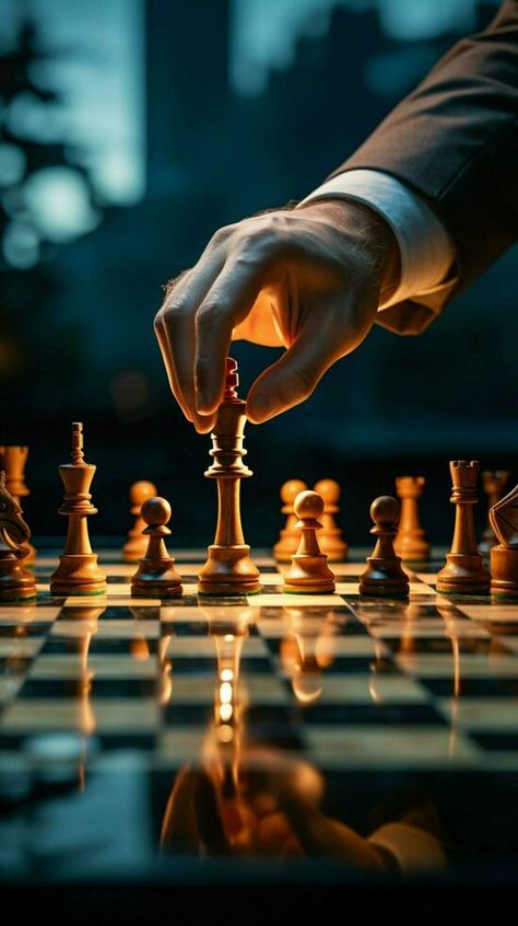 A skilled hand deftly slides a chess piece marked Chess across Vertical Mobile Wallpaper AI Generated Chess Wallpaper, Wedding People, Tree Saw, Cityscape Photos, Thessaloniki, Nature Backgrounds, Heart With Arrow, Chess Pieces, Background Banner