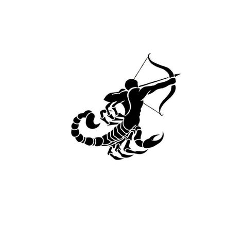 Sagittarius Scorpio Tattoo, Scorpio And Sagittarius Tattoo, Sagittarius And Scorpio Tattoo Combined, Scorpio Sagittarius Tattoo, Scorpio Rising Tattoo, Melon Mocktail, Horse Shoe Drawing, Zodiac Sagittarius Art, Christmas Tarot