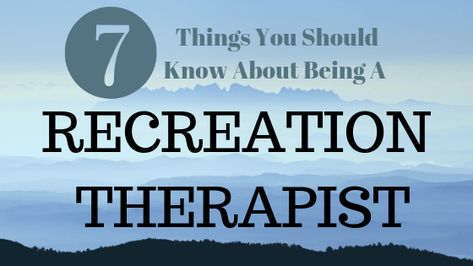 Recreation Therapist, Activity Therapy, Horticulture Therapy, Recreational Therapist, Recreational Therapy, Therapeutic Recreation, Recreation Therapy, Healing Therapy, Therapy Ideas