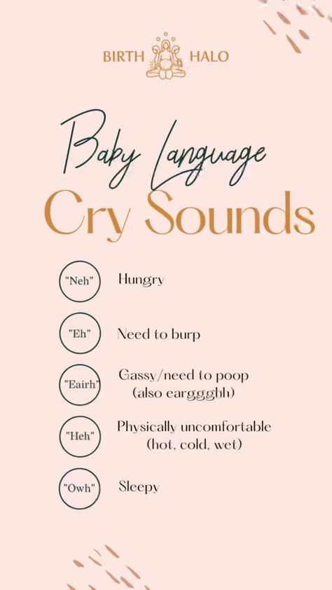 Dunstan Baby Language, Crying Sound, Oprah Interview, Parent Hacks, Baby Language, Baby Guide, Postpartum Health, Newborn Baby Tips, Newborn Mom