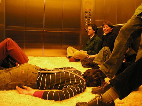 Julianne Swartz - Elevator Music Elevator Aesthetic, Elevator Music, People Sitting, Break Dance, Film, Music, Quick Saves