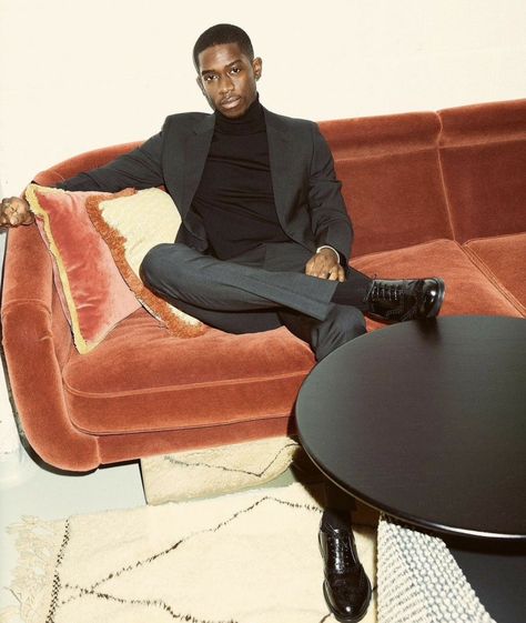 Damson Idris Fashion, Damson Idris Style, Damson Idris Outfits, Damson Idris Aesthetic, Old Money Aesthetic Black Men, Franklin Saint, Business Man Photography, Damson Idris, Crush Crush