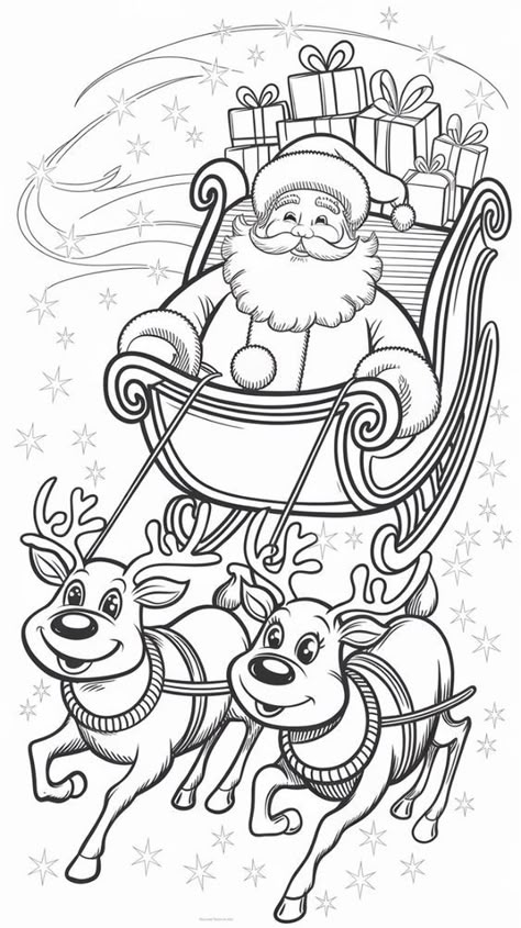 Looking for fun and festive activities to keep your little ones busy this holiday season? Check out these Free Christmas Coloring Pages! From Santa Coloring Pages to Christmas Coloring Sheets and more, these Printable Christmas Coloring Pages are perfect for kids to enjoy. With adorable designs featuring reindeer, Christmas trees, and gingerbread houses, your children will love getting creative with these Kids Christmas Coloring Pages. Whether you’re looking for Christmas Worksheets or simply Christmas Colouring Pages, these Fargelegging For Barn printables have you covered. Click to download and start the holiday fun! December Crafts For Kids, Scrapbook Christmas Cards, Santa Coloring, Kids Christmas Coloring Pages, Christmas Colouring Pages, Cute Coloring Book, Christmas Coloring Pages For Kids, Santa Claus And Reindeer, Santa Coloring Pages