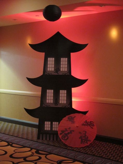 Chinese Theme Parties, Japanese Theme Parties, Japan Party, Chinese Birthday, Chinese Party, Japanese Party, Around The World Theme, Asian Party, Japanese Birthday