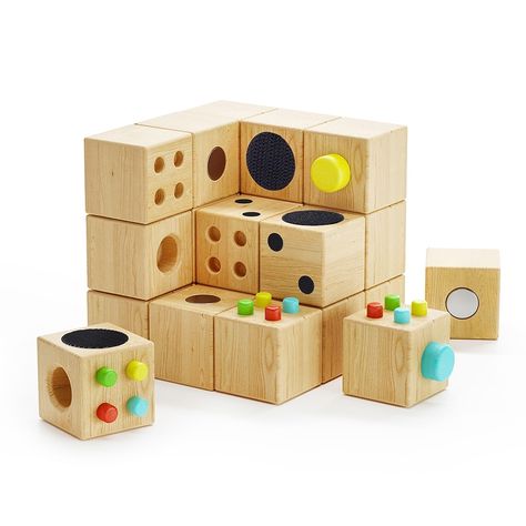 Modular Toys, Wooden Blocks Toys, Bamboo Diy, Logic Design, Competition Games, Cube Toy, Wooden Construction, Toy Design, Construction Toy