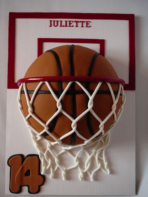 Basketball For Juliette A basketball cake for Juliette 14 years old. She plays basketball and she loves it. This is a marble cake with... Basketball Torte, Sports Themed Cakes, Chocolate Ganache Filling, Basketball Cake, Sport Cakes, Basketball Birthday, Marble Cake, A Basketball, Novelty Cakes