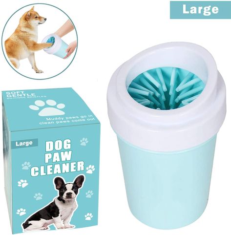 Paw Cleaner For Dogs, Dog Paw Cleaner, Cup Dog, Puppy Mom, Paw Cleaner, Food Dog, Dog Essentials, Dog List, Dog Cleaning