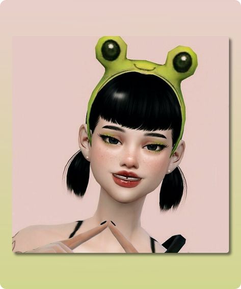 Sims 4 Sim CC: The   Froggie By Hedennychen Frog Sims 4 Cc, Halloween Eyeshadow, Sims 4 Cc Download, Best Sims, 3d Lashes, Platform Block Heels, Electronic Art, Beyonce Knowles, Miranda Kerr