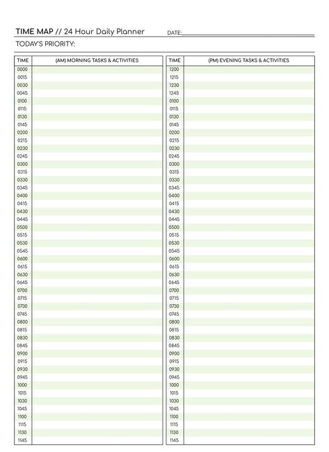 Time Map Daily Planner printable download 24 hour planner productivity planner to do list schedule routine initiative tracker agenda 2023 , 24 hour planner, printable download, Daily Planner, Time Map, initiative tracker, schedule routine, to do list, productivity planner, Time Tracking, Productivity, Time Management, agenda 2023, 12 Hour Time 15 Hours Study Time Table, Daily Time Table Planner, Organisation Templates, Templates Notes, Hour Planner, Study Time Table, Schedule Your Day, Time Management College, Day Planner Template