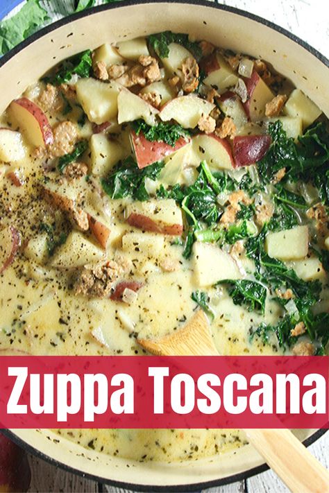 Popular Soups, Bacon Turkey, Olive Garden Soups, Olive Garden Zuppa Toscana, Zuppa Toscana Soup, Toscana Soup, Italian Sausage Soup, Italian Foods, Sausage Soup