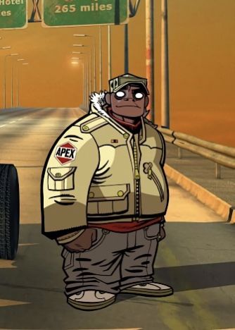 Russel Phase 1, 2d Phase 1 Gorillaz, Russell Hobbs Gorillaz, Russell Gorillaz, Gorillaz Russel Art, Russel Hobbs Gorillaz, Russel Gorillaz Phase 1, Gorillas Fanart, Gorillaz Phase 1