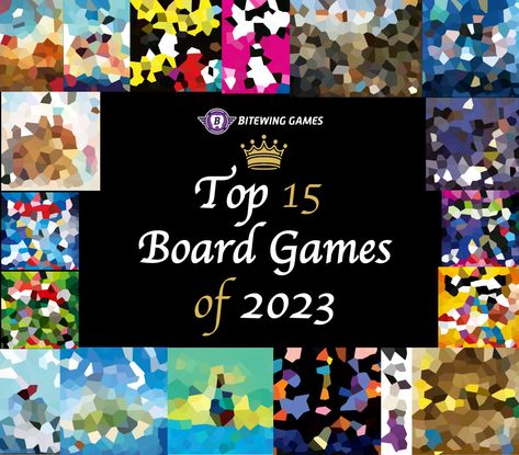 Top 15 Board Games of 2023 - Bitewing Games Top Board Games, Rainbow City, Two Player Games, I Love Games, Ticket To Ride, Light Games, Games Board, Multiplayer Games, Big Project