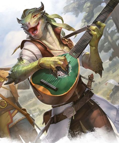 Rudy Siswanto, Dnd Dragonborn, Dnd Bard, Heroic Fantasy, Forgotten Realms, Dungeons And Dragons Characters, Dnd Art, Dungeon Master, Art Card