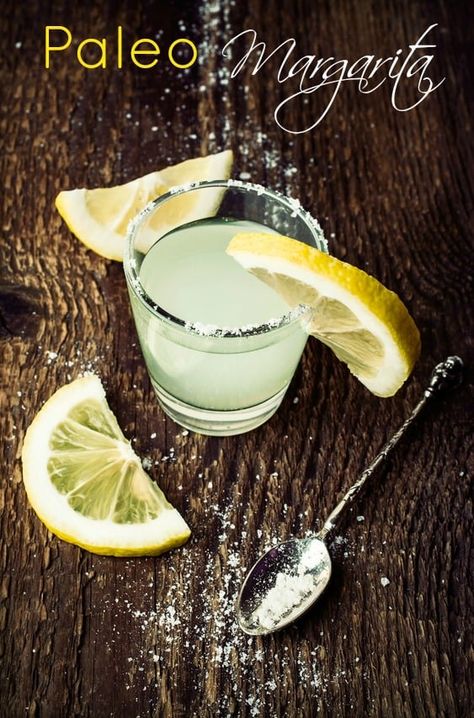 Margarita Simple, Paleo Margarita, Paleo Cocktails, Paleo Drinks, Healthy Drink Recipes, Paleo On The Go, Paleo Life, Paleo Sweets, Smen