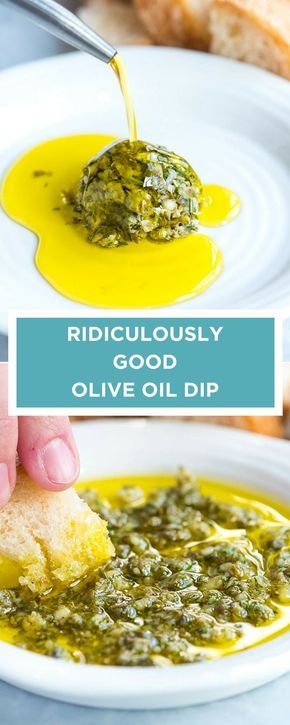 This easy and group-friendly olive oil dip comes together quickly and it never fails. I mean, who doesn’t want to dip bread into an herby, garlicky, parmesan cheese infused olive oil? Dipping Oil Recipe, Olive Oil Dip, Bread Dip, Cheesecake Dip, Infused Olive Oil, Olive Oils, Appetizers And Dips, Snacks Für Party, Tapenade