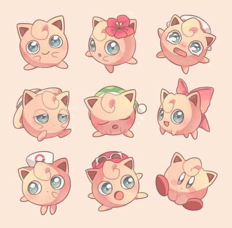 Jigglypuff Tattoo, Jigglypuff Art, Pokemon Jigglypuff, Pokemon Tattoo, Cute Pokemon Wallpaper, Pokemon Drawings, Pokemon Fan Art, My Pokemon, Dessin Adorable