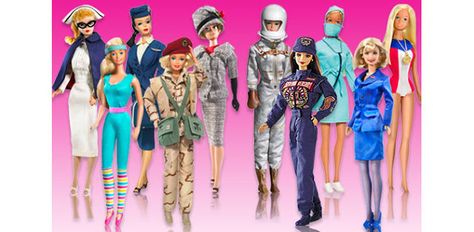 Study: Playing With Barbies Stunts Girls’ Career Dreams | Co.Design | business + design Playing With Barbies, Harry Potter Baby Clothes, Facebook Pic, Barbie Careers, Company Job, Brave Girl, Family Organizer, Barbie House, Live Simply