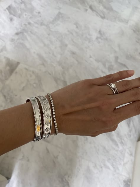 Van Cleef And Cartier Bracelet Stack, Bracelet Stack Van Cleef, Van Cleef Bracelet Stack Silver, Van Cleef Perlee Bracelet Stack, Silver Van Cleef Bracelet, Van Cleef And Arpels Ring, Van Cleef Bracelet Stack, Van Cleef Perlee Bracelet, Van Cleef Arpels Bracelet Silver