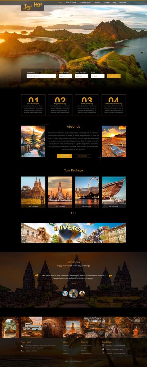 Travel And Tours Website Design, Travel Websites Design, Travel Web Design Inspiration, Website Design Travel Agency, Tourism Website Design Layout, Tour Agency Website, Travel Website Design Layout, Webpage Design Ideas, Travel Agency Website Design Inspiration