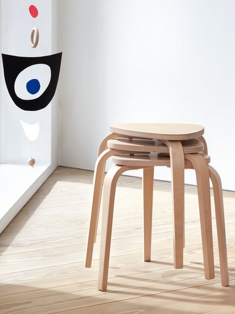 Keep it simple with beautiful birch - IKEA Kyrre Stool, Ikea Canada, Pax System, Best Home Interior Design, Ikea Food, Bent Wood, Ikea Family, Clothes Rack, Beach Apartment