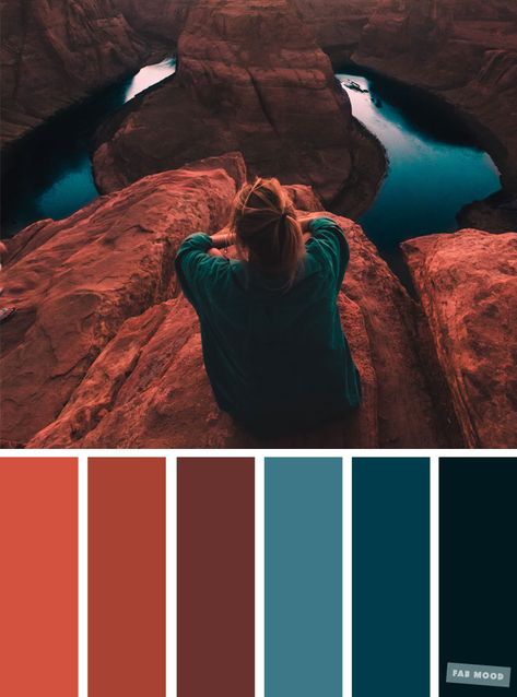 Emerald Teal And Terracotta Color Scheme { Autumn Color Scheme } Terracotta Color Scheme, Teal And Terracotta, Terracotta Color, Color Schemes Colour Palettes, Weddings By Color, Color Palate, Color Palette Design, Colour Board, Color Inspo