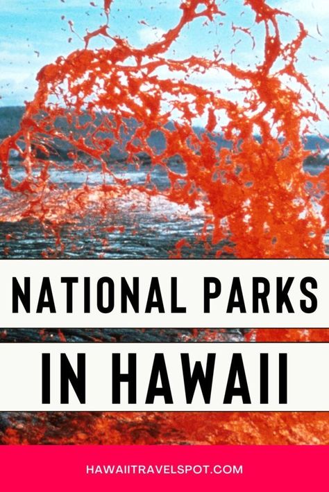 Here is the Best 11 State and National Parks In Hawaii List! From Akaka Falls State Park to Kaloko-Honokohau National Historical Park, you will see tropical rainforests & cultural heritage of the Hawaiian Islands. Take a hike through the volcanic landscape of Hawaii Volcanoes National Park, or take a helicopter ride over Na Pali Coast State Wilderness Park. The National Parks and State Parks in Hawaii are a must-see vacation destination so be sure to add them to your Hawaii itinerary. Hawaii Tips, Hawaii National Parks, Akaka Falls, Hawaii Trip Planning, Colorado National Parks, Volcanic Landscape, Hawaii Itinerary, Kauai Travel, Na Pali Coast