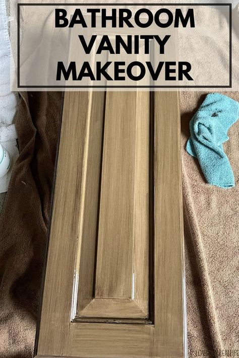 Bathroom vanity makeover. Bathroom Vanity Paint Ideas, Old Bathroom Vanity Makeover, Quarter Bathroom, Diy Vanity Makeover, Paint Bathroom Cabinets, Diy Bathroom Vanity Makeover, Painted Bathroom Vanity, Bathroom Cabinet Makeover, Painted Vanity Bathroom