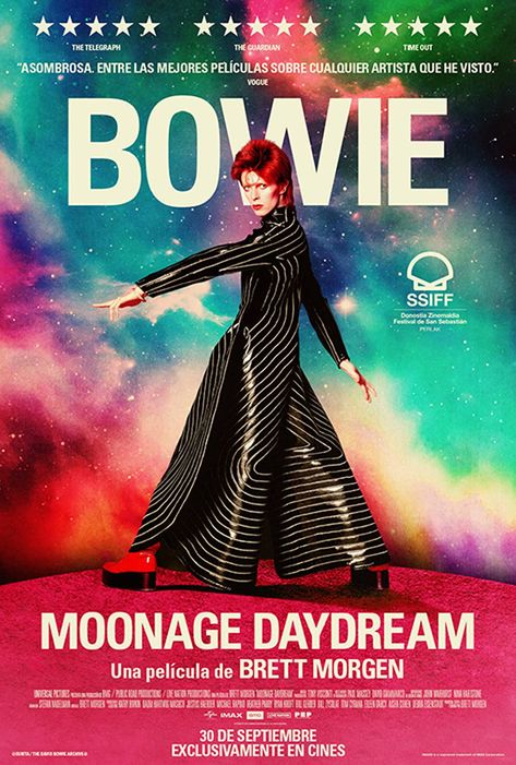 David Bowie Moonage Daydream, Montage Of Heck, Ruth Wilson, Moonage Daydream, Music Documentaries, Michelle Yeoh, Tilda Swinton, Movie Tickets, Ziggy Stardust