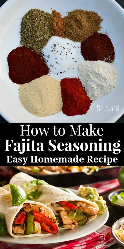 Faita Recipes Seasoning, Posados Fajita Butter Recipe, Taco Seasoning Mix Recipe, Beef Fajita Recipe, Mild Sauce, Diy Seasonings, Fajita Seasoning Recipe, Homemade Seasoning Salt, Fajita Mix