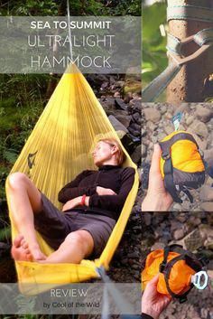 The lightest hammock in the world – yes that's right! #campingsupplies Camping Supply List, Backpacking For Beginners, Hammock Camping Gear, Backpacking Hammock, Camping Materials, Camping Kit, Camping List, Camping Organization, Bushcraft Camping