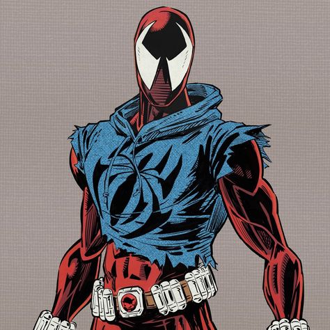 Aymeric Kevin, Scarlet Spider Ben Reilly, Scarlet Spider Kaine, Spider Man Wallpaper, Ben Reilly, Scarlet Spider, Spiderman Drawing, Black Spiderman, Spiderman Artwork