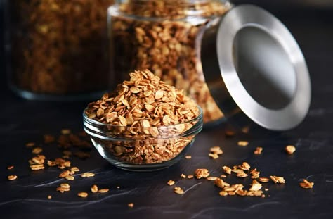 Toasted Oatmeal, Wholesome Food Recipes, Cinnamon Toast Recipe, Stovetop Granola, Apple Cinnamon Muffins Recipe, Roasted Oats, Recipe Organizer, Treat Bar, Toasted Oats