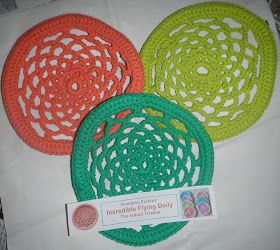 Incredible Indoor Flying Doily Frisbee: Grandma Perkins Incredible Indoor Flying Doily Crochet Game, Operation Christmas Child, Toy Pattern, Doily Patterns, Pixie Dust, Crochet Doilies, Simple Patterns, Crochet Tutorial, Doilies