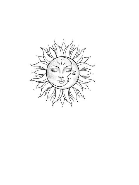 Snowman Tattoo, Positivity Tattoo, Moon Sun Tattoo, Sun Tattoo Designs, Dad Tattoo, Valentines Day Drawing, Sunset Tattoos, Self Love Tattoo, Moon Tattoo Designs