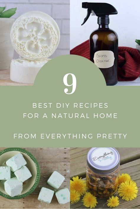 How to make 9 natural living recipes for your home. These recipes are simple and perfect for beginners. Learn how to make green products with essential oils. If you need inspiration and ideas for a healthy home and family, check these out. Make DIY products with these tips for a healthy lifestyle. #essentialoils #naturalliving #natural #diy Glass Cleaner Recipe, Essential Oil Bug Repellent, How To Make Green, Green Products, How To Make Greens, Cleaner Recipes, Diy Products, Diy Beauty Recipes, Natural Lifestyle