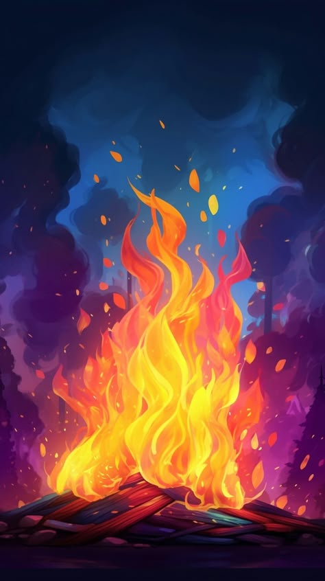 Colorful Fire Background - Get lost in the mesmerizing flames on your phone with this enchanting wallpaper! 🔥 Let the warm tones ignite your creativity and add a touch of mystery to your mobile experience. Anime Fire Wallpaper, Fire Wallpaper Aesthetic Iphone, Flames Aesthetic Wallpaper, Warm And Cool Colors Drawing, Fire Art Painting, Fire Art Drawing, Fire Aesthetic Wallpaper, Fire Wallpaper Aesthetic, Warm Colors Aesthetic