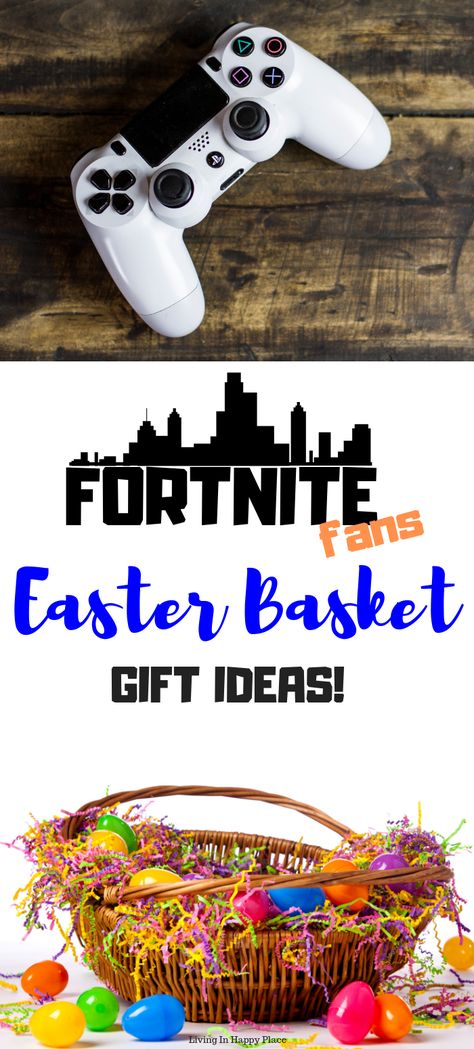 Looking for Easter basket ideas for tweens, teenagers, boys, girls, or gamers? These Fortnite Easter basket ideas will be the perfect Easter gift for kids (or adults) who can't stop playing Fortnite! #Fortnite #Easter #eastergiftideas #eastergift #boys #tween #teenagers #gamer #Fortnitegiftideas Video Game Easter Basket Ideas, Fortnite Easter Basket Ideas, Gamer Easter Basket, Easter Basket For Older Kids, Gamer Easter Basket Ideas, Easter Basket Ideas For Teens Boys, Easter Basket Ideas For Boys 8-10, Teen Boy Easter Basket, Easter Basket Gift Ideas