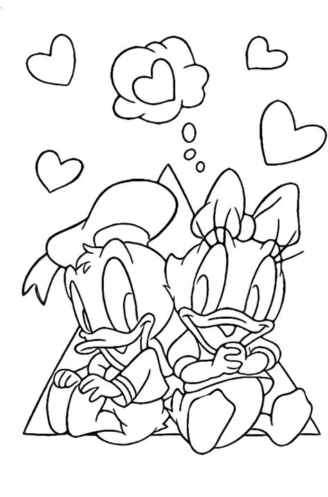 Cute Couple Coloring Pages, Disney Couple Drawings, Coloring Pages For Couples, Disney Love Drawings, Couples Coloring Pages, Couple Coloring Pages, Wrist Tattoo Designs, Hello Kitty Colouring Pages, Valentine Coloring Pages